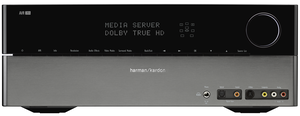 AVR 355 - Black - 7 x 65W 7.1-Channel A/V Receiver With HDMI; 1.3a Repeater, Audio/Video Processing and Upscaling to 1080p - Hero